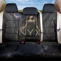 Greek Mythology Nyx Back Car Seat Cover Celestial Starry Night Classical Art Greek Key