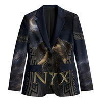 Greek Mythology Nyx Blazer Celestial Starry Night Classical Art Greek Key