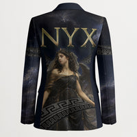 Greek Mythology Nyx Blazer Celestial Starry Night Classical Art Greek Key