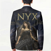 Greek Mythology Nyx Blazer Celestial Starry Night Classical Art Greek Key