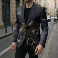 Greek Mythology Nyx Blazer Celestial Starry Night Classical Art Greek Key
