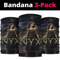 Greek Mythology Nyx Neck Gaiter Celestial Starry Night Classical Art Greek Key