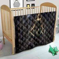 Greek Mythology Nyx Quilt Celestial Starry Night Classical Art Greek Key