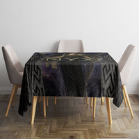 Greek Mythology Nyx Tablecloth Celestial Starry Night Classical Art Greek Key