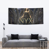 Greek Mythology Nyx Tapestry Celestial Starry Night Classical Art Greek Key