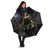 Greek Mythology Nyx Umbrella Celestial Starry Night Classical Art Greek Key