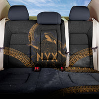 Greek Mythology Nyx Back Car Seat Cover Starry Night Classical Art Greek Key Pattern