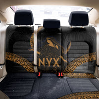 Greek Mythology Nyx Back Car Seat Cover Starry Night Classical Art Greek Key Pattern