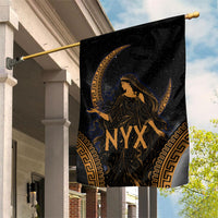 Greek Mythology Nyx Garden Flag Starry Night Classical Art Greek Key Pattern