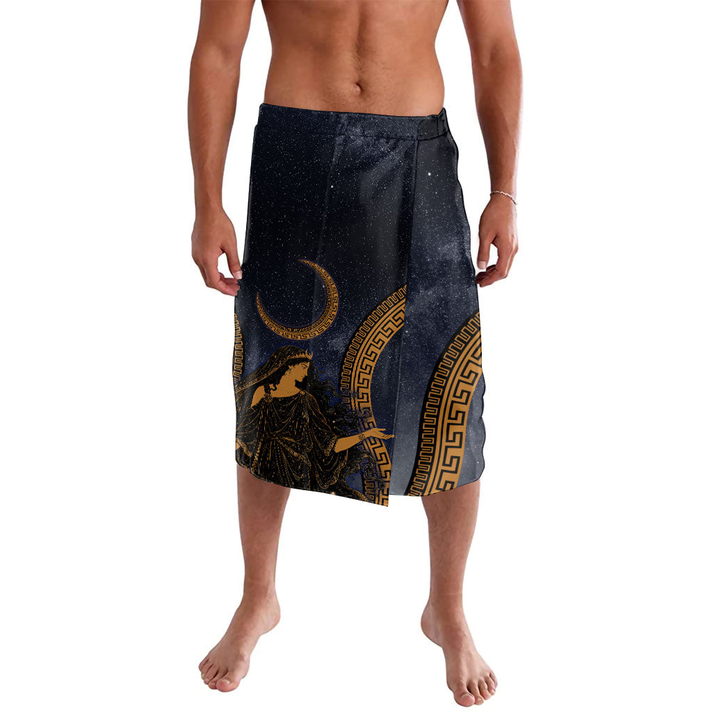 Greek Mythology Nyx Lavalava Starry Night Classical Art Greek Key Pattern