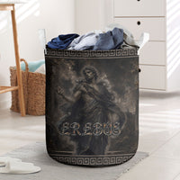 Greek Mythology Erebus Laundry Basket God Of Darkness Classical Art Greek Key Pattern