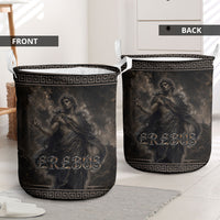 Greek Mythology Erebus Laundry Basket God Of Darkness Classical Art Greek Key Pattern