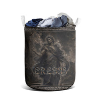 Greek Mythology Erebus Laundry Basket God Of Darkness Classical Art Greek Key Pattern
