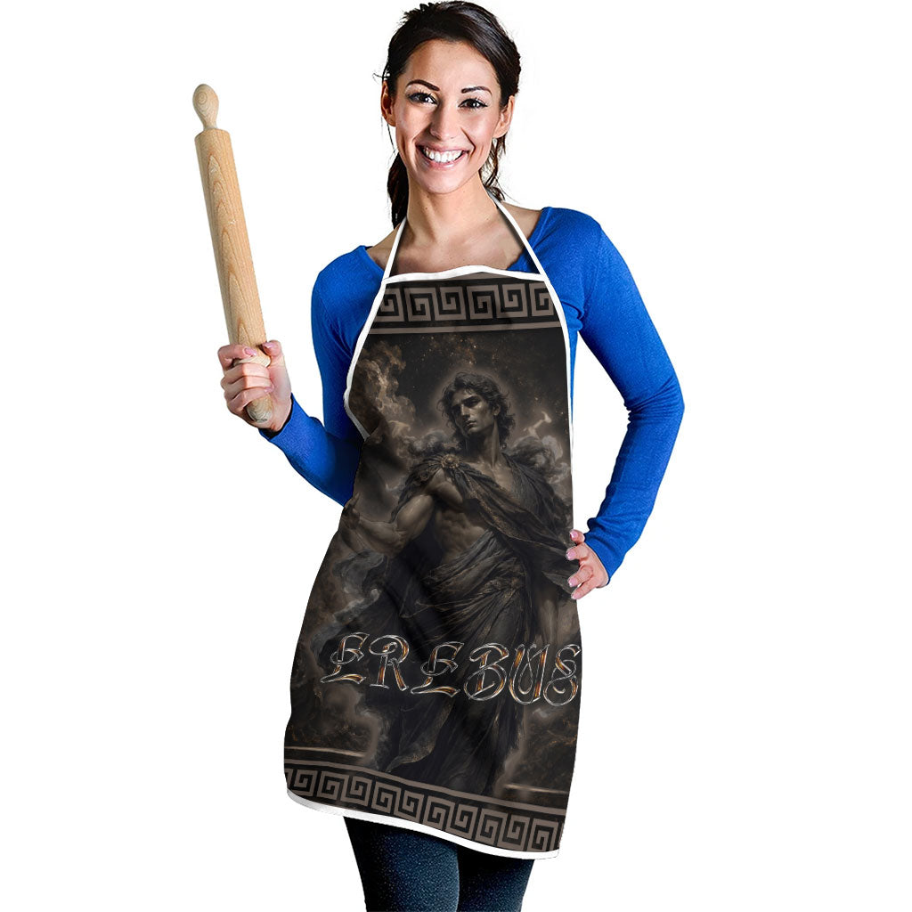 Greek Mythology Erebus Apron God Of Darkness Classical Art Greek Key Pattern