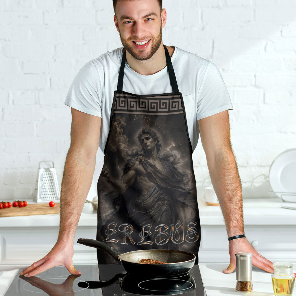 Greek Mythology Erebus Apron God Of Darkness Classical Art Greek Key Pattern