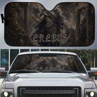 Greek Mythology Erebus Auto Sun Shade God Of Darkness Classical Art Greek Key Pattern