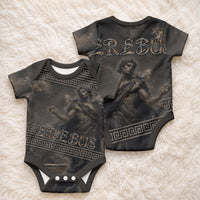 Greek Mythology Erebus Baby Onesie God Of Darkness Classical Art Greek Key Pattern