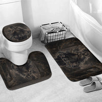 Greek Mythology Erebus Bathroom Set God Of Darkness Classical Art Greek Key Pattern