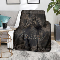 Greek Mythology Erebus Blanket God Of Darkness Classical Art Greek Key Pattern