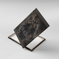 Greek Mythology Erebus Canvas Wall Art God Of Darkness Classical Art Greek Key Pattern