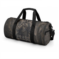 Greek Mythology Erebus Duffle Bag God Of Darkness Classical Art Greek Key Pattern