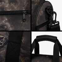 Greek Mythology Erebus Duffle Bag God Of Darkness Classical Art Greek Key Pattern