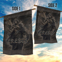 Greek Mythology Erebus Garden Flag God Of Darkness Classical Art Greek Key Pattern