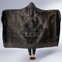Greek Mythology Erebus Hooded Blanket God Of Darkness Classical Art Greek Key Pattern