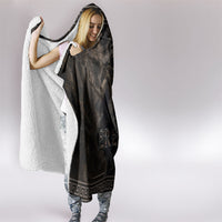Greek Mythology Erebus Hooded Blanket God Of Darkness Classical Art Greek Key Pattern