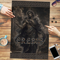 Greek Mythology Erebus Puzzle God Of Darkness Classical Art Greek Key Pattern