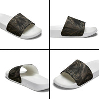 Greek Mythology Erebus Slide Sandals God Of Darkness Classical Art Greek Key Pattern