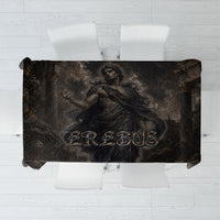 Greek Mythology Erebus Tablecloth God Of Darkness Classical Art Greek Key Pattern