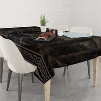Greek Mythology Erebus Tablecloth God Of Darkness Classical Art Greek Key Pattern