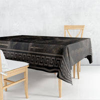 Greek Mythology Erebus Tablecloth God Of Darkness Classical Art Greek Key Pattern