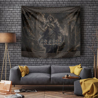 Greek Mythology Erebus Tapestry God Of Darkness Classical Art Greek Key Pattern