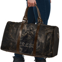 Greek Mythology Erebus Travel Bag God Of Darkness Classical Art Greek Key Pattern