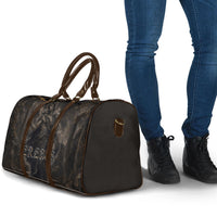 Greek Mythology Erebus Travel Bag God Of Darkness Classical Art Greek Key Pattern