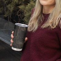 Greek Mythology Erebus Tumbler Cup God Of Darkness Classical Art Greek Key Pattern