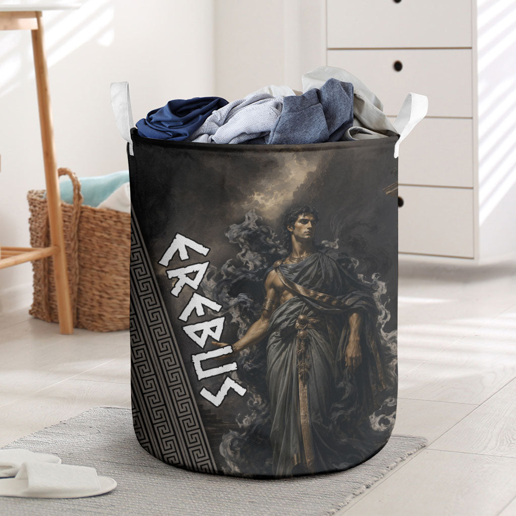 Erebus Greek Mythology Laundry Basket Ancient Greek God Of Darkness Fantasy Art
