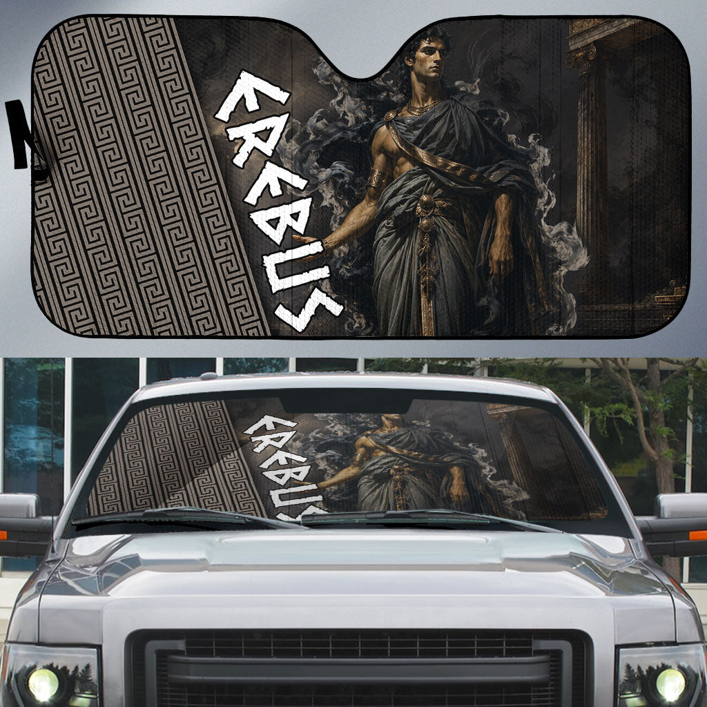 Erebus Greek Mythology Auto Sun Shade Ancient Greek God Of Darkness Fantasy Art