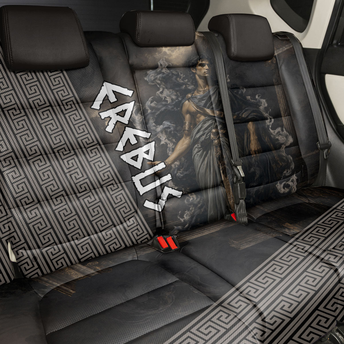 Erebus Greek Mythology Back Car Seat Cover Ancient Greek God Of Darkness Fantasy Art