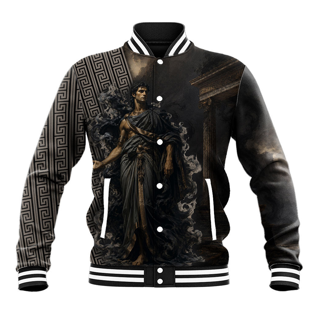 Erebus Greek Mythology Baseball Jacket Ancient Greek God Of Darkness Fantasy Art