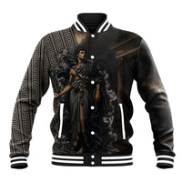 Erebus Greek Mythology Baseball Jacket Ancient Greek God Of Darkness Fantasy Art
