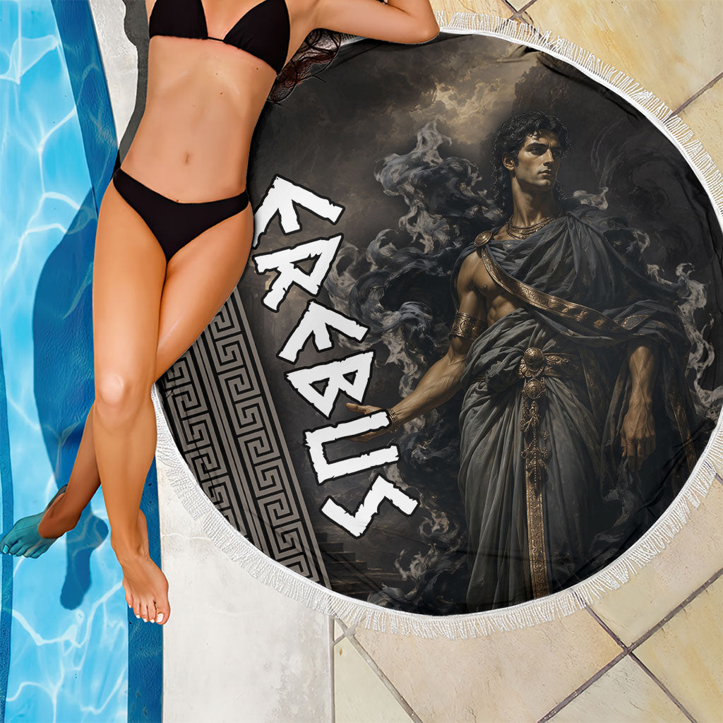 Erebus Greek Mythology Beach Blanket Ancient Greek God Of Darkness Fantasy Art