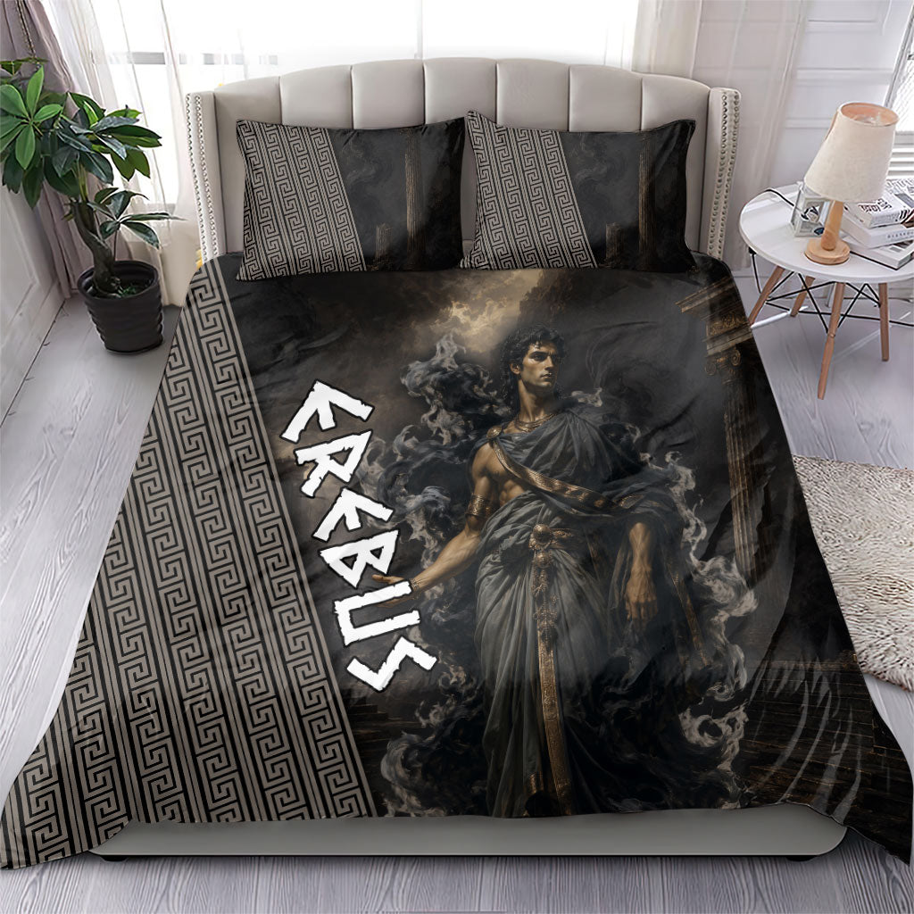 Erebus Greek Mythology Bedding Set Ancient Greek God Of Darkness Fantasy Art