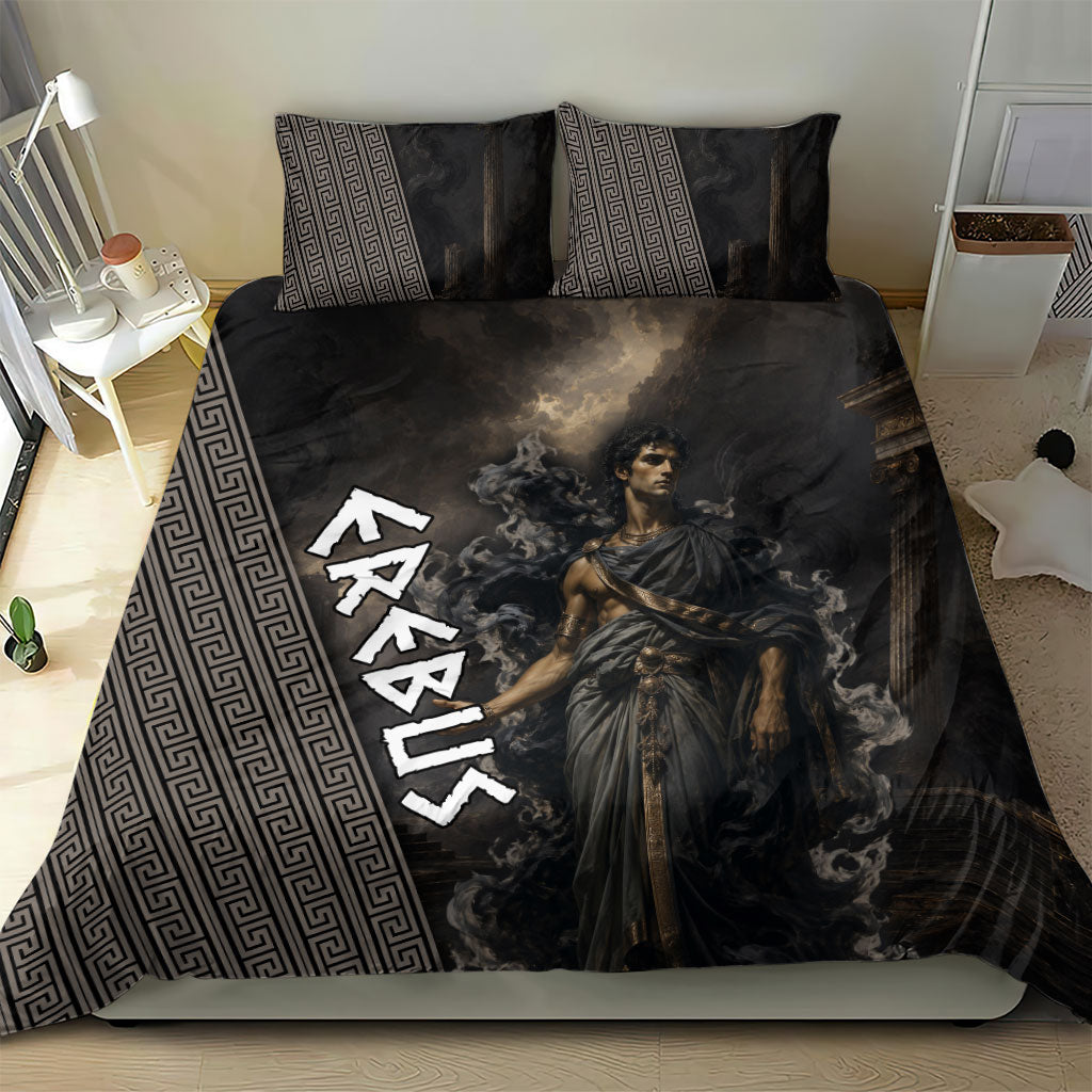 Erebus Greek Mythology Bedding Set Ancient Greek God Of Darkness Fantasy Art