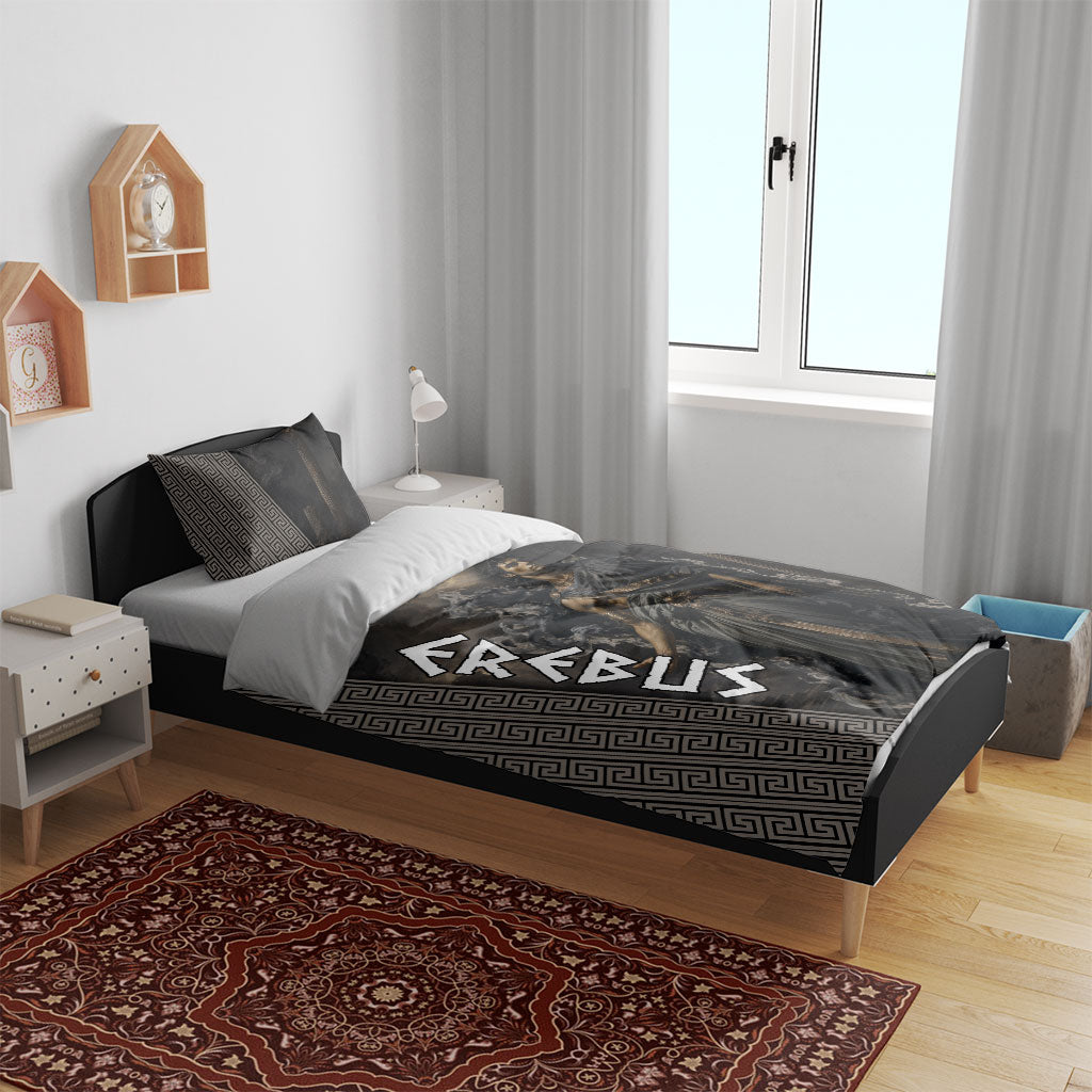 Erebus Greek Mythology Bedding Set Ancient Greek God Of Darkness Fantasy Art