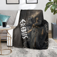 Erebus Greek Mythology Blanket Ancient Greek God Of Darkness Fantasy Art