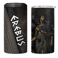 Erebus Greek Mythology 4 in 1 Can Cooler Tumbler Ancient Greek God Of Darkness Fantasy Art