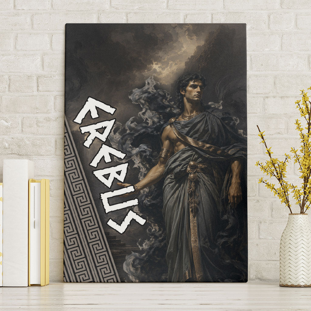 Erebus Greek Mythology Canvas Wall Art Ancient Greek God Of Darkness Fantasy Art